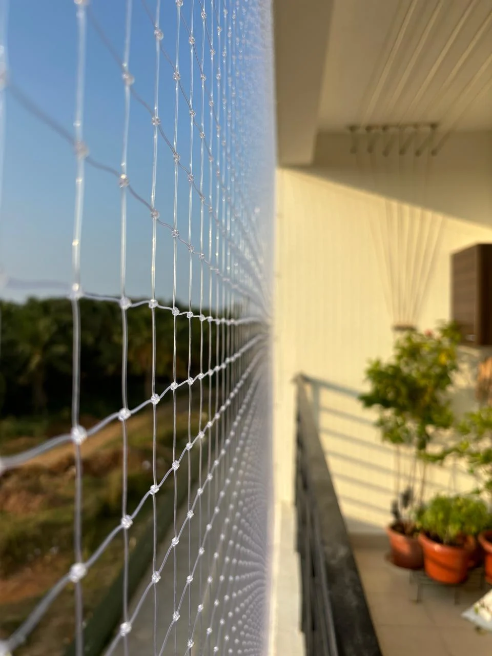 transparent safety nets bangalore installation in Bangalore