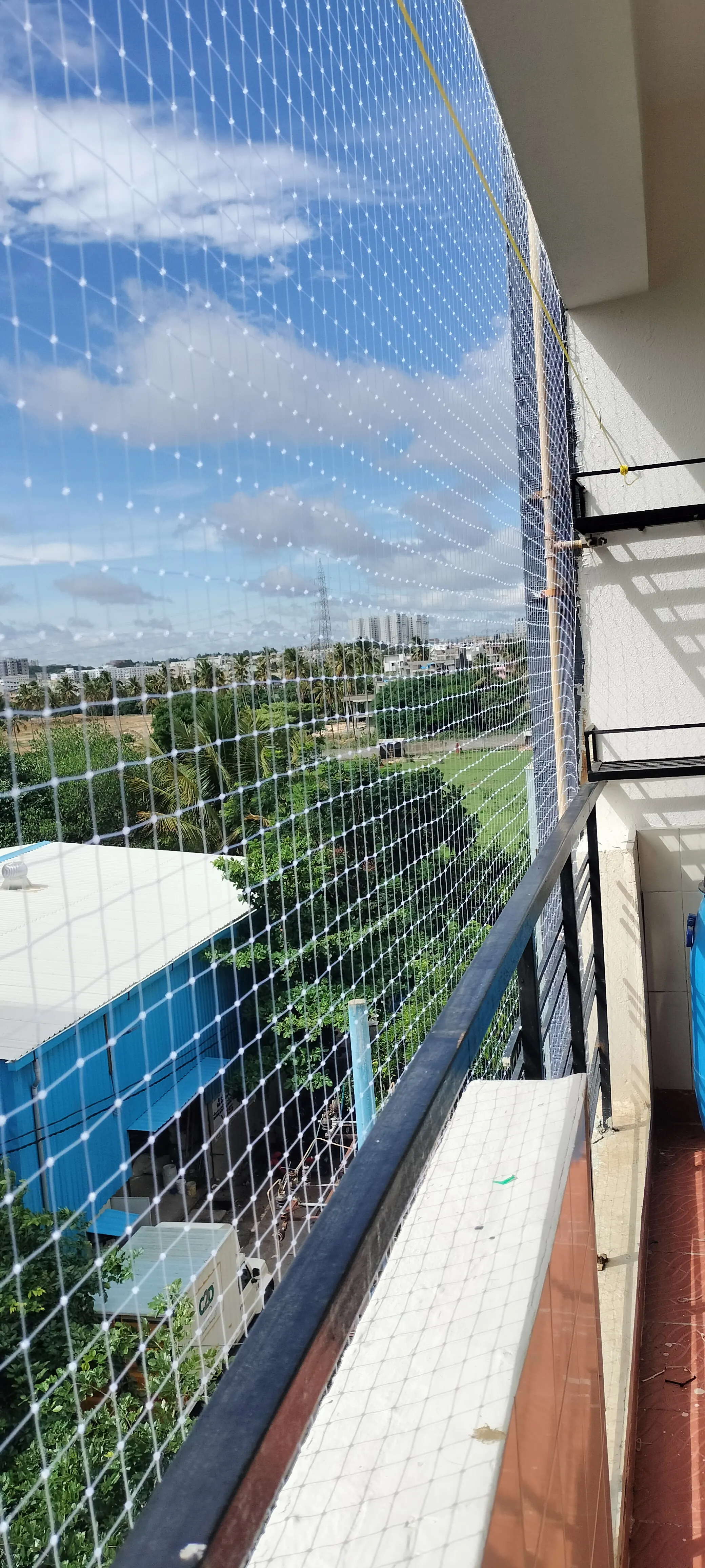 transparent safety nets bangalore installation in Bangalore